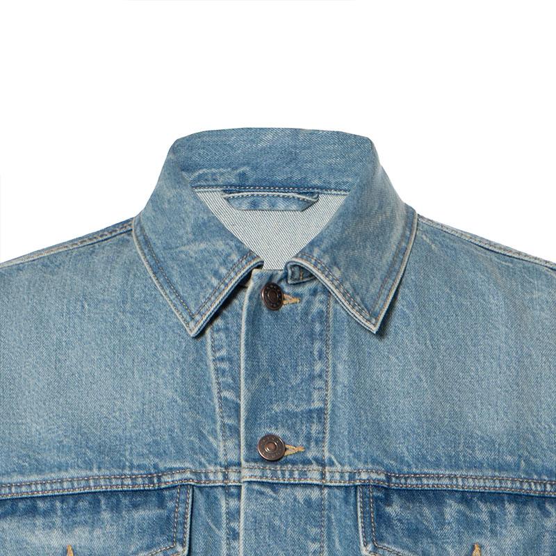 Gucci X Disney Denim Jacket Men's Light Blue 594850-XDBK0-4452