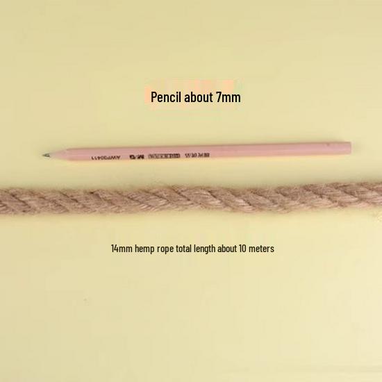 Natural Coarse Jute Rope for DIY Projects, Binding, and Retro-Style Ornaments