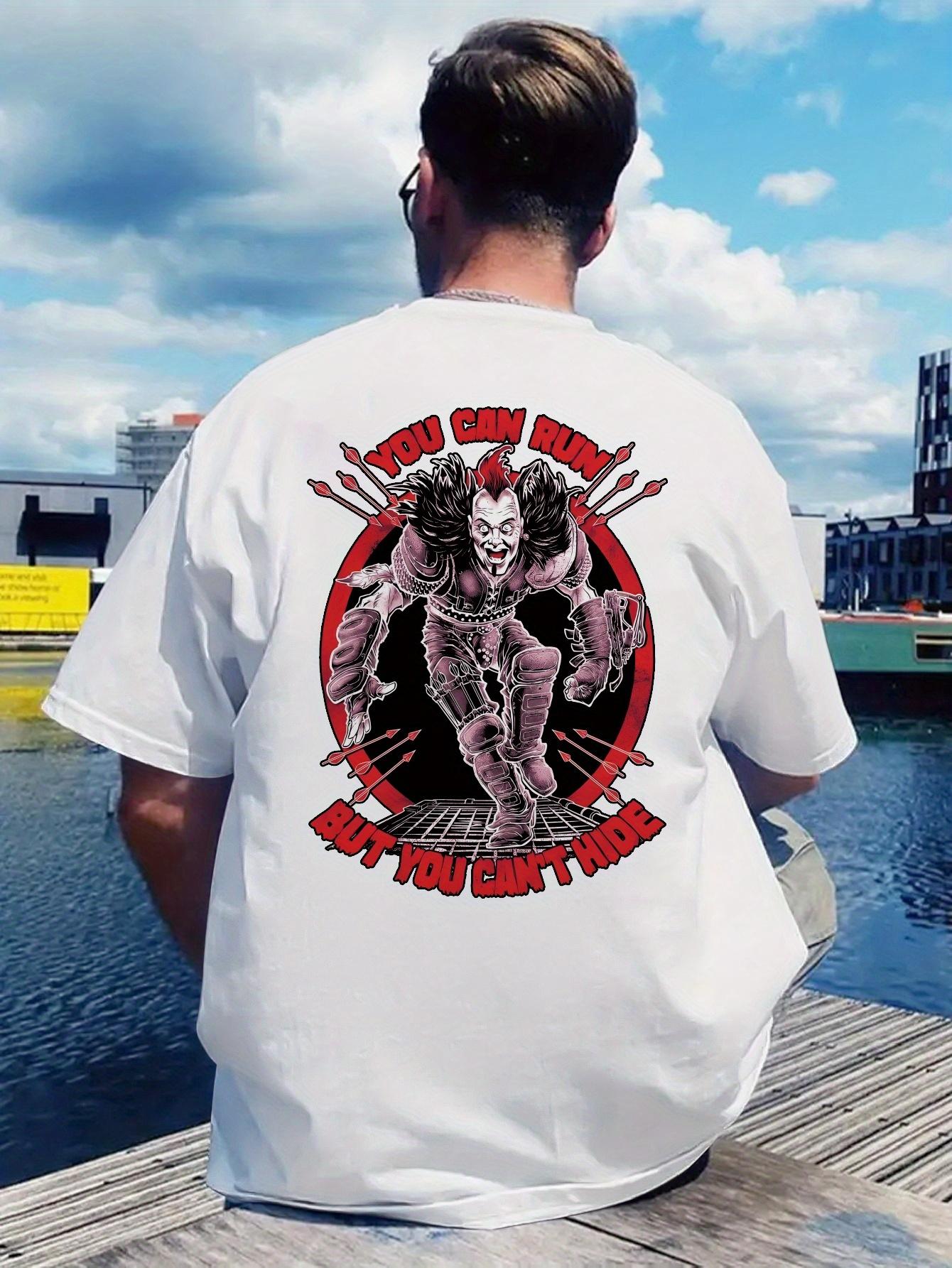 Vintage Rock Band Graphic T-shirt - Back Print Black Tee with Bold Red Text XXXL