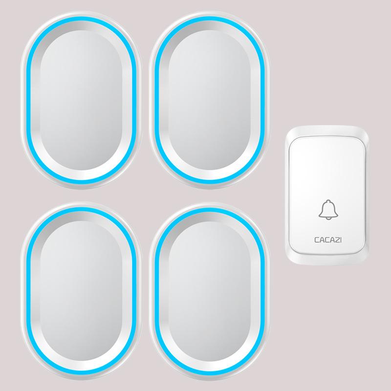 Wireless Smart Doorbell: Long-Range, Waterproof, 58 Tunes, Memory Function