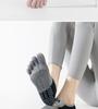 Women's Five-Finger Yoga Socks, Toe-Separating Pilates & Dance Socks for Spring/Summer, Short Indoor Training Socks