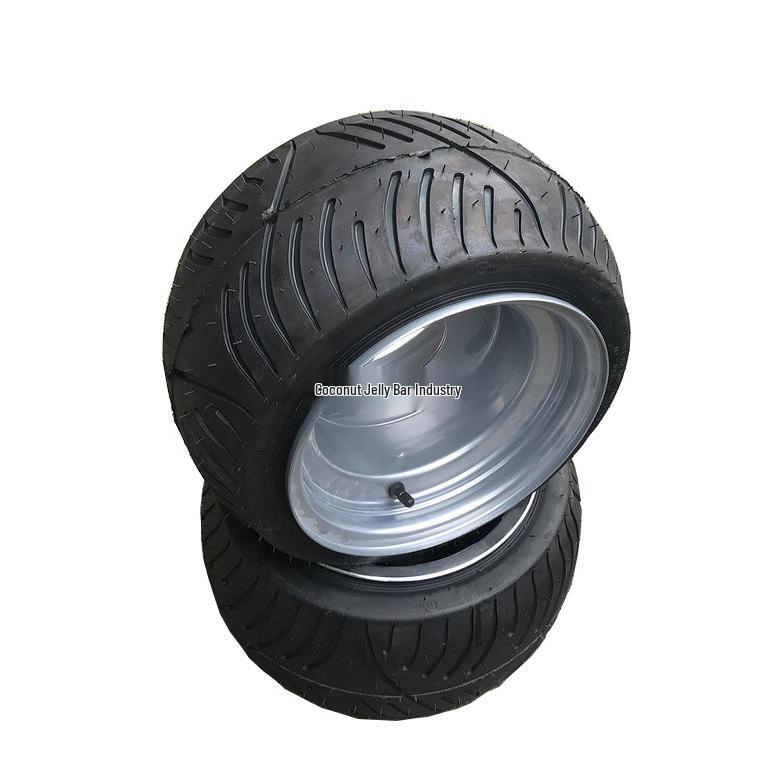 צמיג וחישוק ל-ATV קארטינג שטח 205/30-10 ללא פנימית