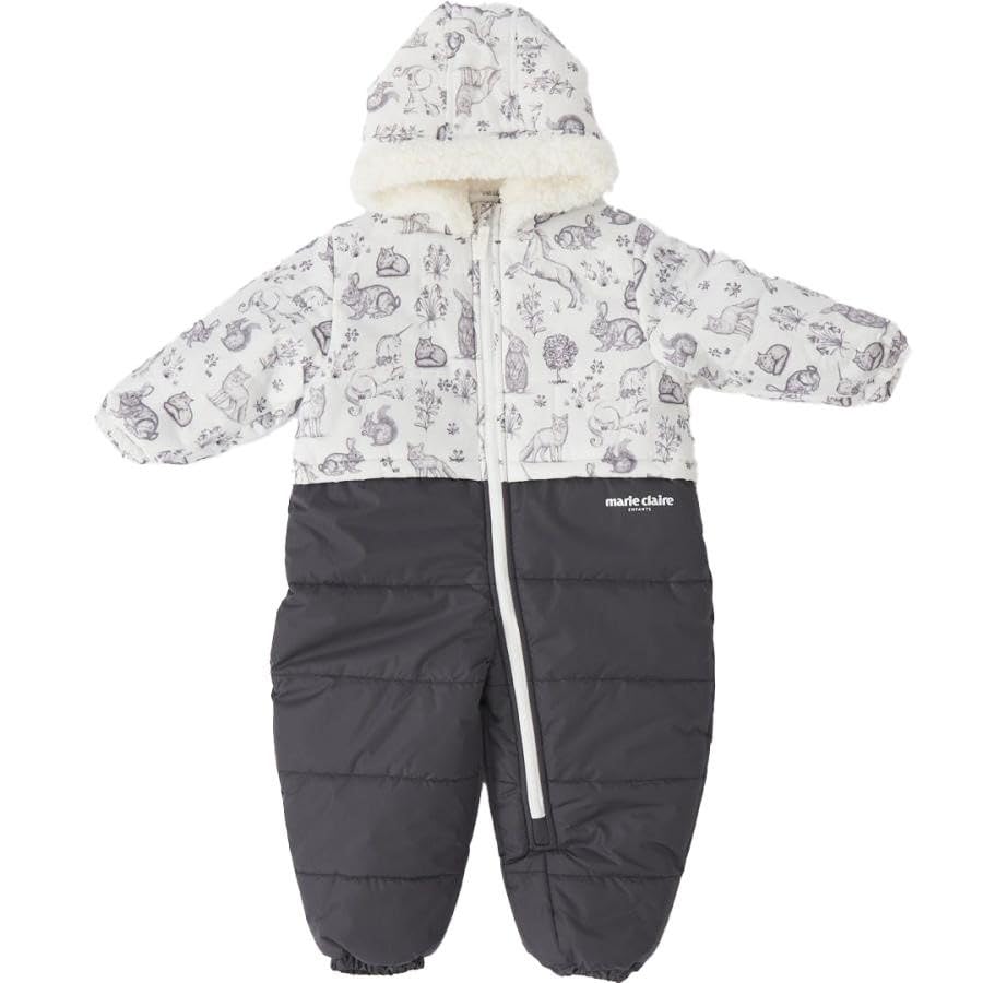 Marie Claire Padded Jumpsuit 143300 BK 80 Girls'