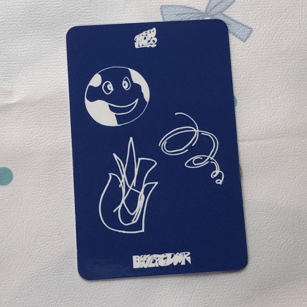 [USED] BOYNEXTDOOR Jaehyun Public Broadcast HOW Sanok Trading Card