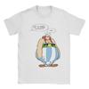 Men's Asterixes Speach Bubbles T Shirts Cartoon Obelixes 100% Cotton Tops Unique Short Sleeve Crewneck Tee Shirt Summer T-Shirt