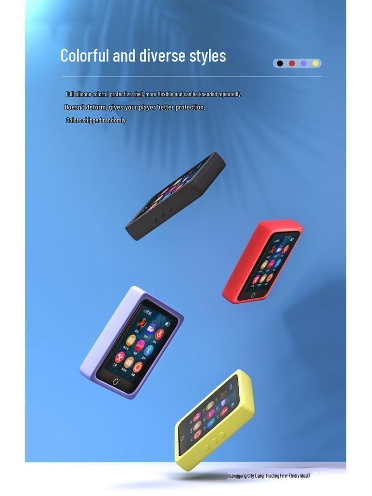 Portable Bluetooth MP4 Player with Touchscreen for High School Students - E-Book Reader & Music Player