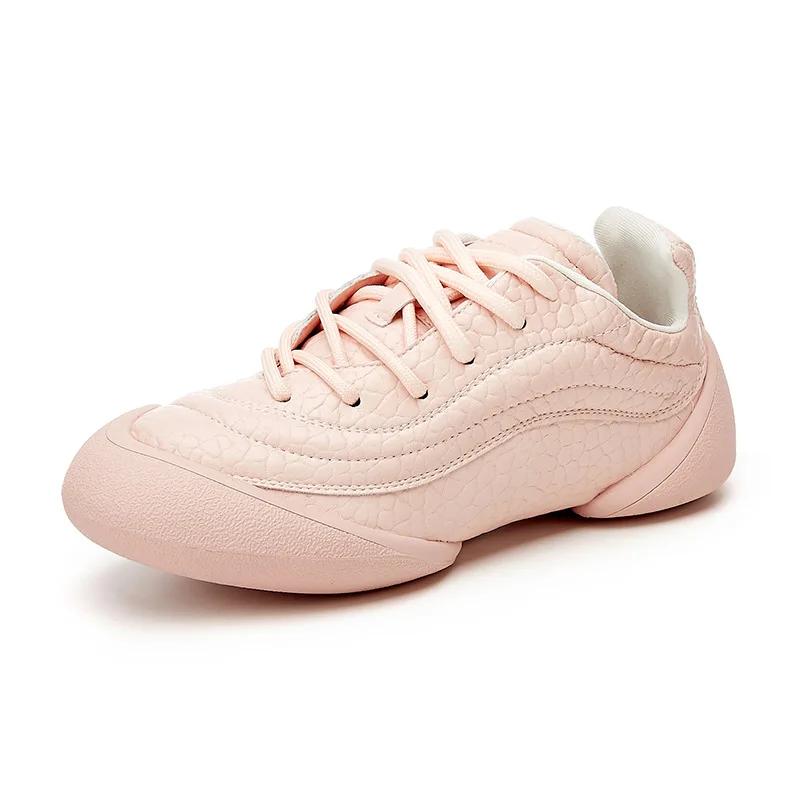 

Модные женские туфли большого размера из натуральной кожи Forrest Gump 2025 дизайнерские маленькие белые туфли пара ретро спортивная обувь для отдыха 35