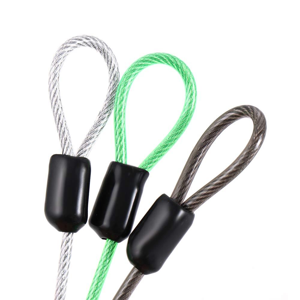Security Anti-theft Motorcycles Metal lock Chain Braided rope Bicycle Lock Steel Cable Wire Rope
