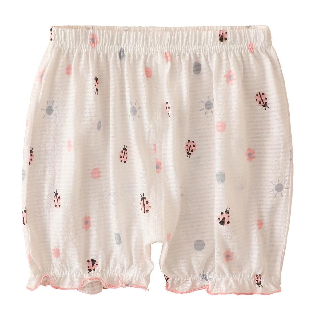 Girls' Cotton Summer Bloomers - Safety Underwear Thin Pants for Babies & Kids