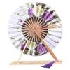 Supplies Home Decoration Gift Dance Performance Hand Fan Photography Prop Folding Fan Round Fan