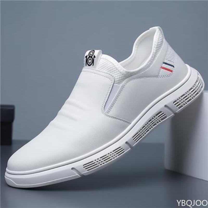 Herren Freizeitschuhe aus Leder Business Atmungsaktive Papa-Schuhe Outdoor Rutschfeste Lederschuhe Luxus Komfort Leichtgewicht Herrenschuh