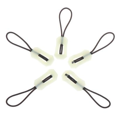5Pcs/Set Luminous Zipper Pull Kit Markers Glow In The Dark Night For Coat Jacket
