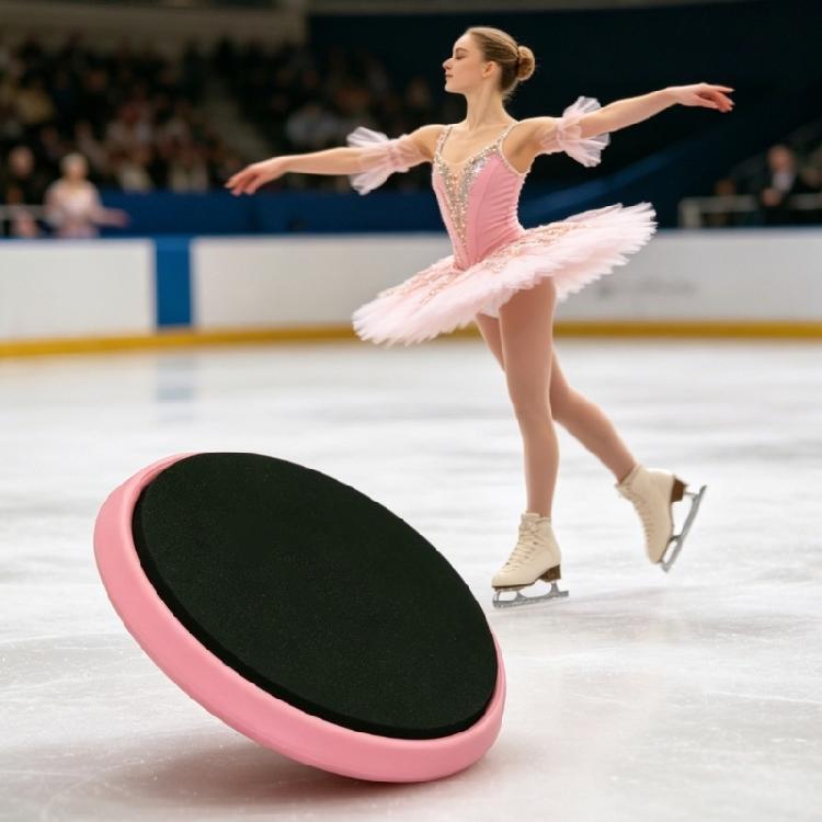 Round Gymnastics Turning Board Rotating Practice Board Muscle Trainer Rotating Balance Disc For Dance And Skating