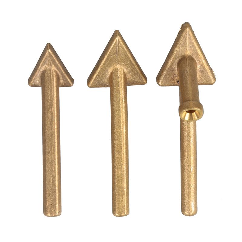 Set 3 buc Vârfuri pentru ciocan de lipit Cupru Cap triunghiular de netezire Vârfuri de schimb pentru 80 wați Instrument de reparare sudor plastic