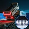 Strobe Light Anti-Collision Flashing Lights For Car Truck 4 Pieces High-Brightness Automotive Alarm Fixture Assemblies For