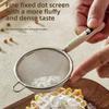 Stainless Steel Matcha Sifter Easy To Clean Tea Strainer New Food Sifters  for Kitchen