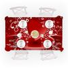 Valentine's Day Table Cloth Rectangular Tea Table Cover Dining Home Decor