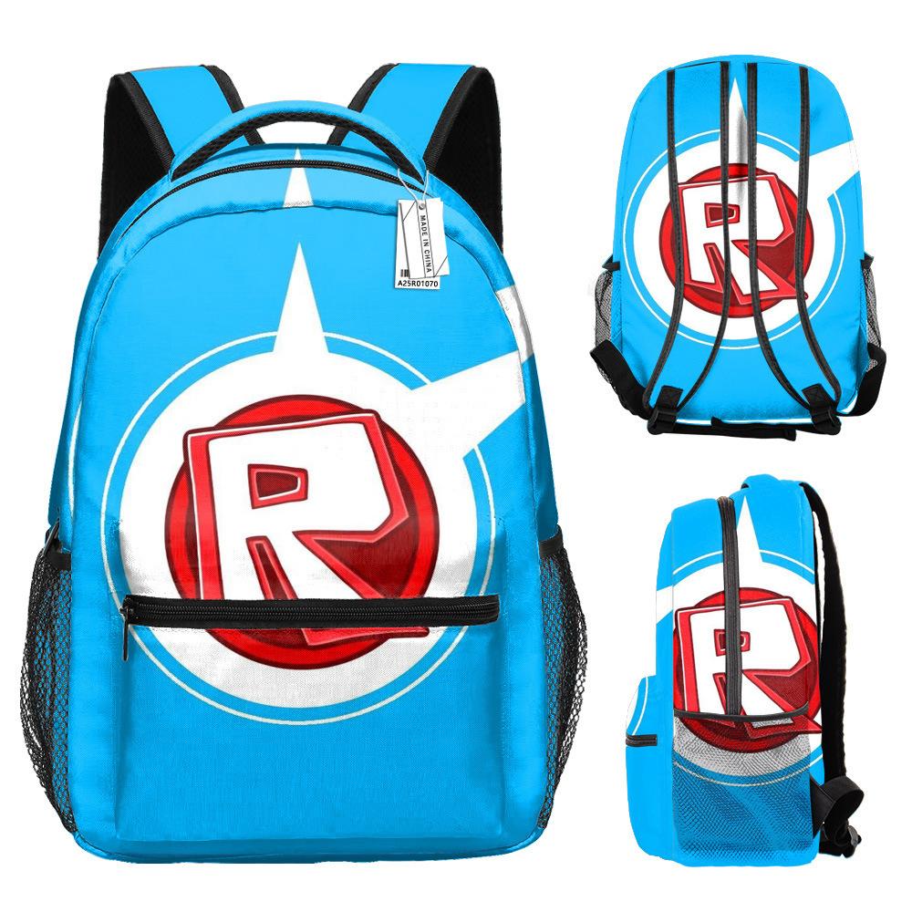 Sac à dos étudiant Roblox Sac à dos imprimé Roblox Sac à dos Mon Monde Sac à dos dessin animé anime pour enfants