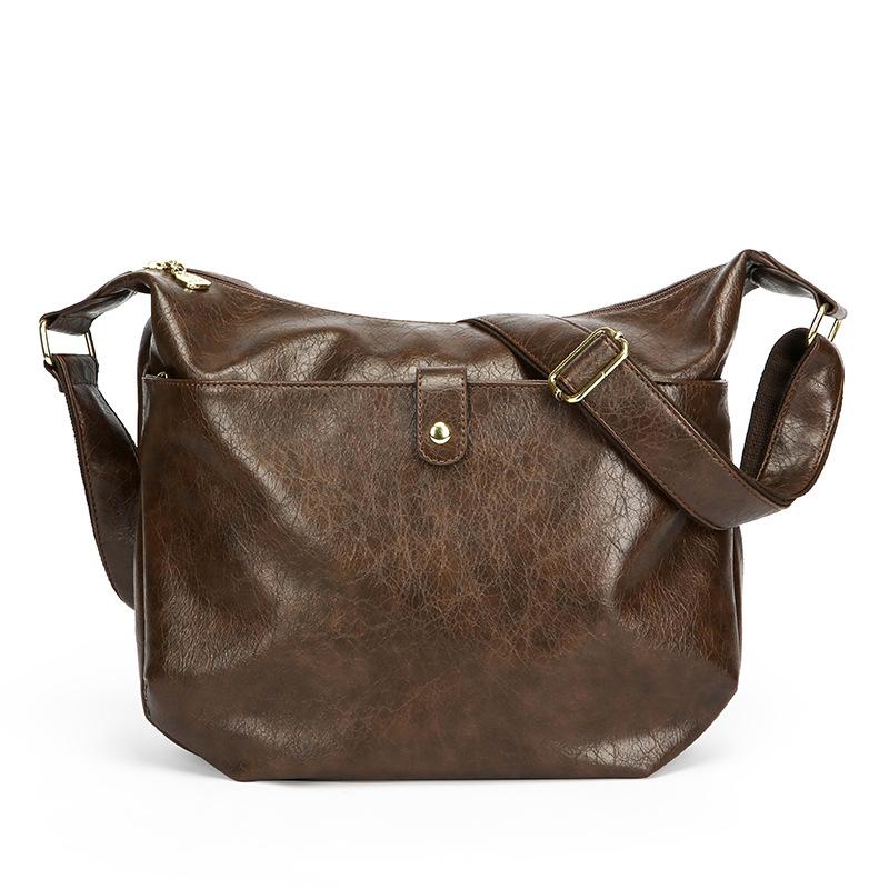 

Large-capacity Tote Bag, Crossbody Bag, High-end Commuting Style, Underarm Casual Single-shoulder Bag коричневый