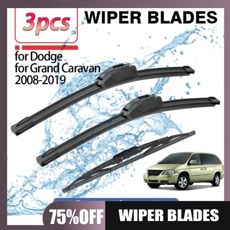 Suitable for Dodge Grand Caravan 2008-2019 26 +20 +16 wiper blades чёрный