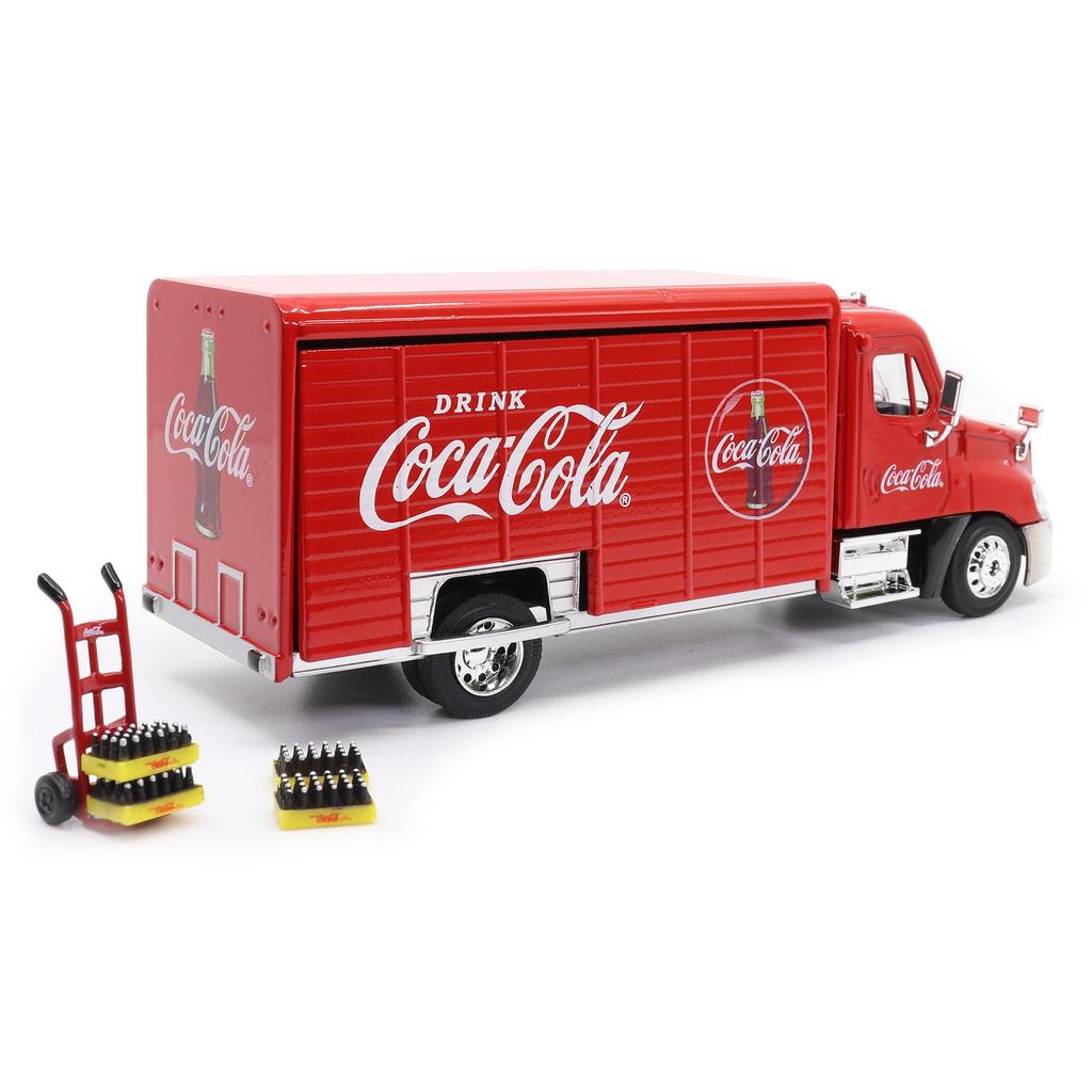 Beverage Delivery Truck with Accessories Coca-Cola