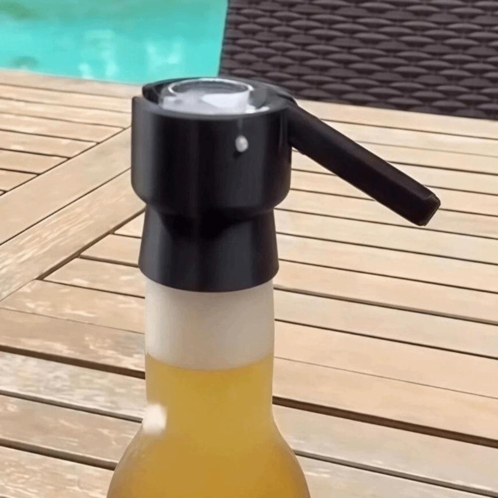 3D Printed Lever Beer Bottle Opener Portable Jar Remover Bottle Cap Launcher  Outdoor