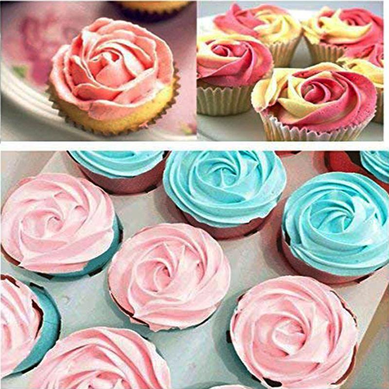 3 Teile/satz Große Icing Piping Gebäck Düse Tipps Backen Werkzeuge Kuchen Dekor