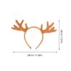 Toddmomy Reindeer Antler Headband, Unisex Hair Accessory, Cosplay Prop, Party, Christmas Hair Ornament, Costume Accessory