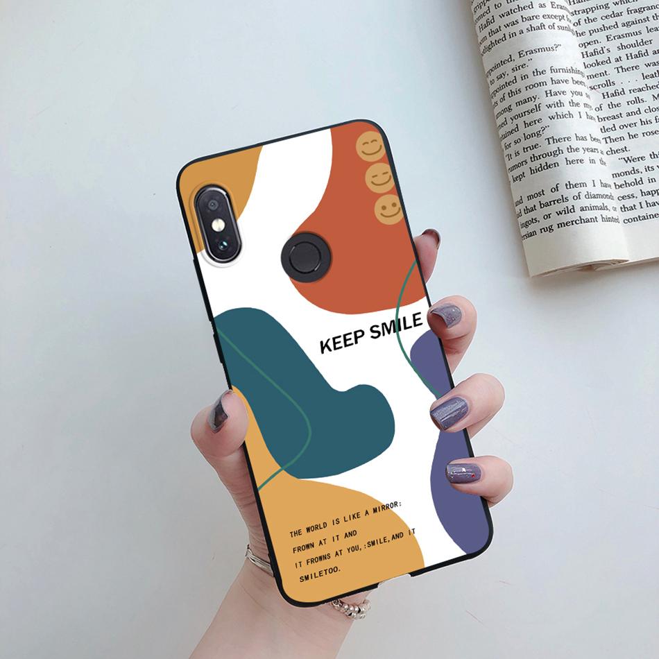 For Funda Xiaomi Redmi Note 5 Case Redmi Note5 Pro Cover Cute Cartoon Cat Silicone Phone Case For Xiaomi Redmi Note 5 5Pro Etui