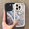 Für iPhone 16 15 Pro Max 14 Plus 13 12 Pro 11 XS XR 8 7 Hülle Marmor Wellenstreifen Stoßfeste Linsenschutz Weiche Telefonhülle