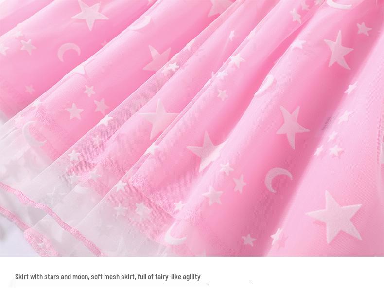 Korean Style Kpop Demon Slayer Long/Short Sleeve Girls' Princess Dress