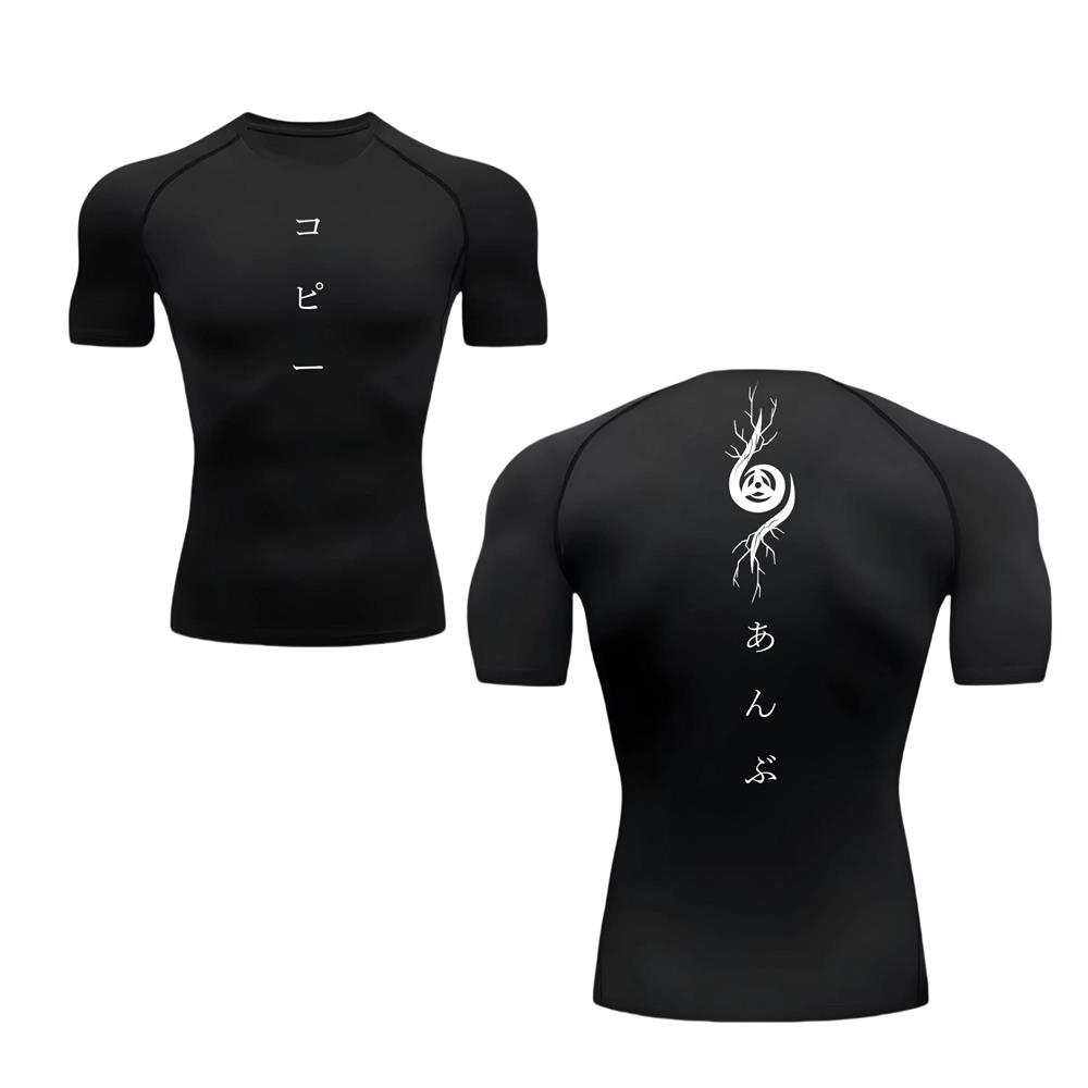 

Compression Shirts for Men Gym Workout Running Tshirt Summer Athletic Quick Dry Tees Tops Short Sleeve Rash Guard Mens T Shirt M