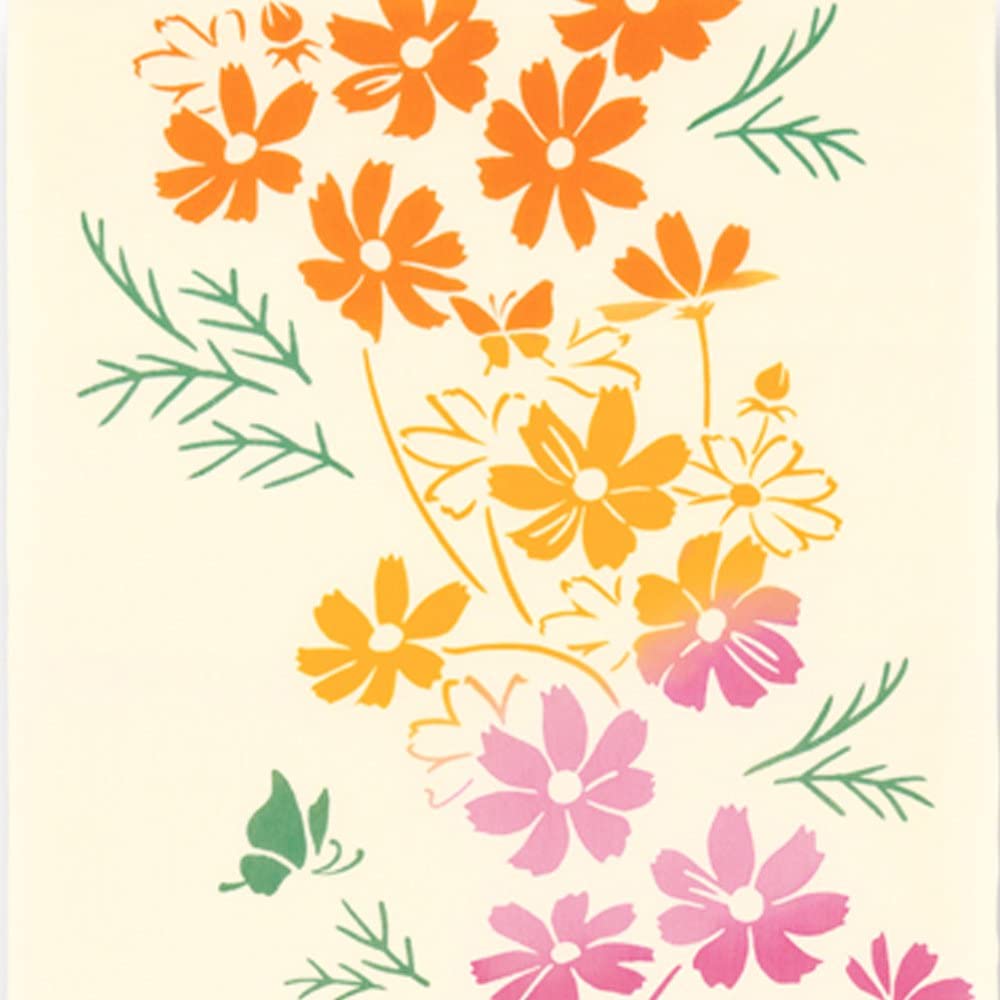 Miyamoto Tenugui Kenema Dyed Tenugui Autumn Road 35cm X 90cm 50196 Co., Ltd. Approx.