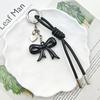 Creative Bow, Heart-Shaped Woven Rope, Bag Decoration Pendant, Keychain Accessory