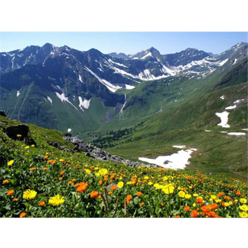 Diamond Painting Full Round Square Natural Landscape Wall Stickers Mosaic Beach Embroidery Mountain Scenery Diamond Art