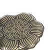 1Pcs Home Room Decoration Flower Shaped Metal Incense Burner Craft Ornament For Spa Yoga Meditation Accessories