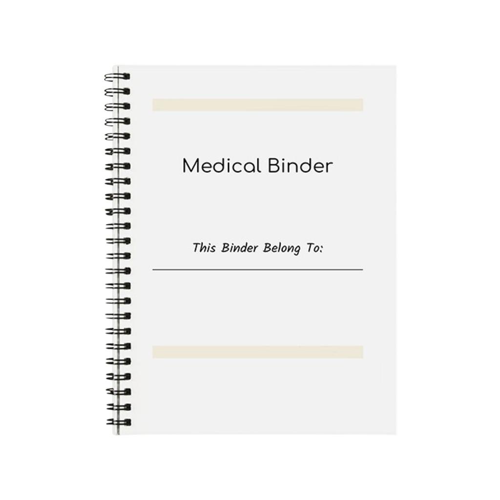 Pořadač s lékařskými dokumenty, 70 stran