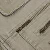 Waistcoat Plus Size Breathable Cotton Men Fishing Multi Pockets Vest Jacket for Shooting