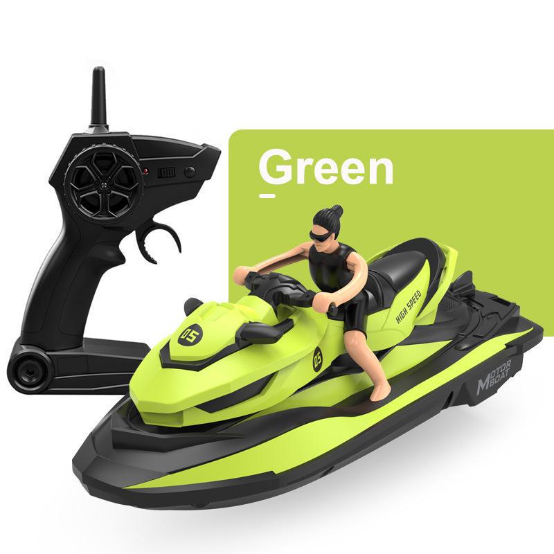 High-Speed Remote Control Waterproof Speedboat Toy for Kids