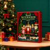 Yousheng Merry Nutcracker Advent Calendar 2025 24Days Acrylic Ornament with Surprise Miniatures Christmas Countdown Decor for Tree And Holiday Display
