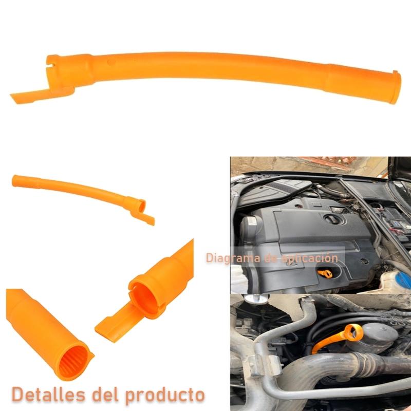 Ölpeilstabführungsrohr Kunststoff Ölpeilstab Trichterrohr Temperaturbeständiges Ölpeilstabrohr 038103663 für Automobile