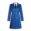 Detective Conan Cosplay Uniform Set With Polyester Fabric For Anime Role Play