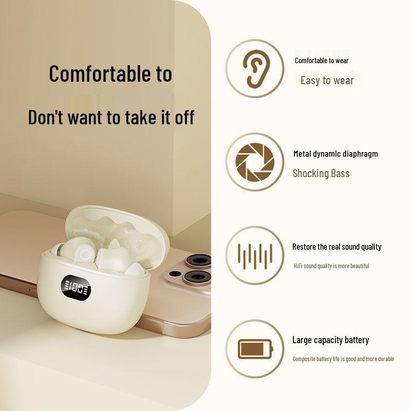 Wireless Bluetooth TWS Earphones: Noise Cancelling, Low Latency, High Sound Quality, Long Standby, Universal Fit for Mobile, Gaming & Sports