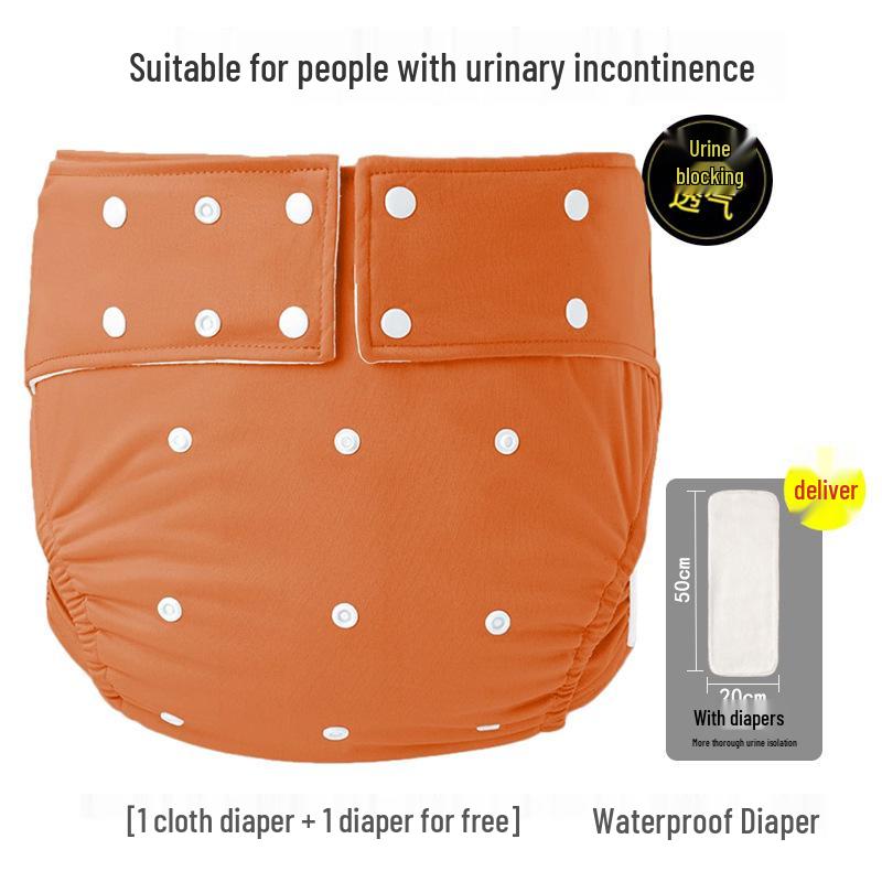 Adjustable Incontinence Protection: Breathable, Anti-Leak Pants for Adults & Bedridden Patients