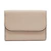Chloe Alphabet Metal Ring Mini Wallet Women Wallet Gray Pink CHC21-WP719F57-6J5