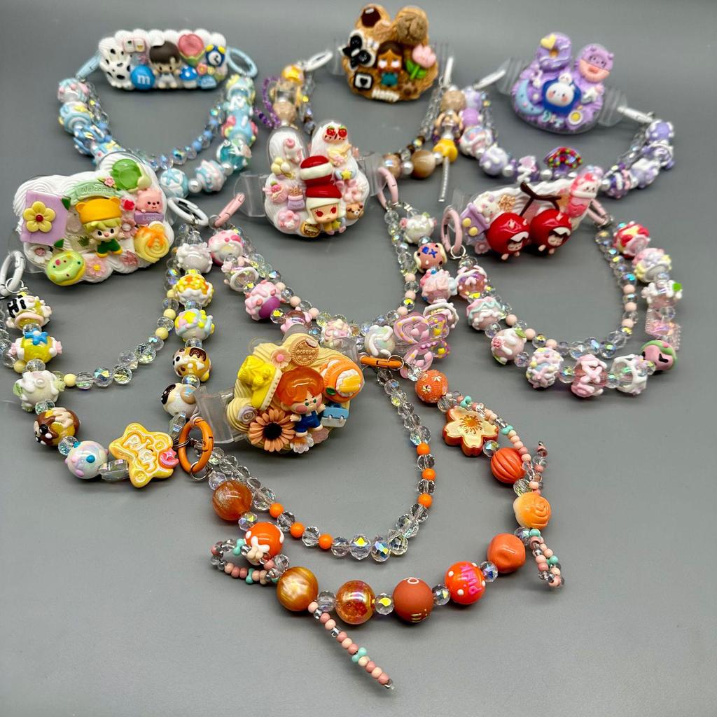 DIY Beaded Phone Chain with Original Design - Fashionable Anti-Lost Back Clip