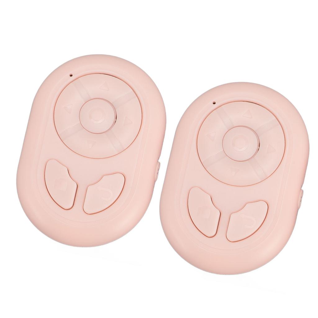 2PCS Remote Control Page Turner BT5.3 Scrolling Remote Control Wireless Camera Video Remote Shutter