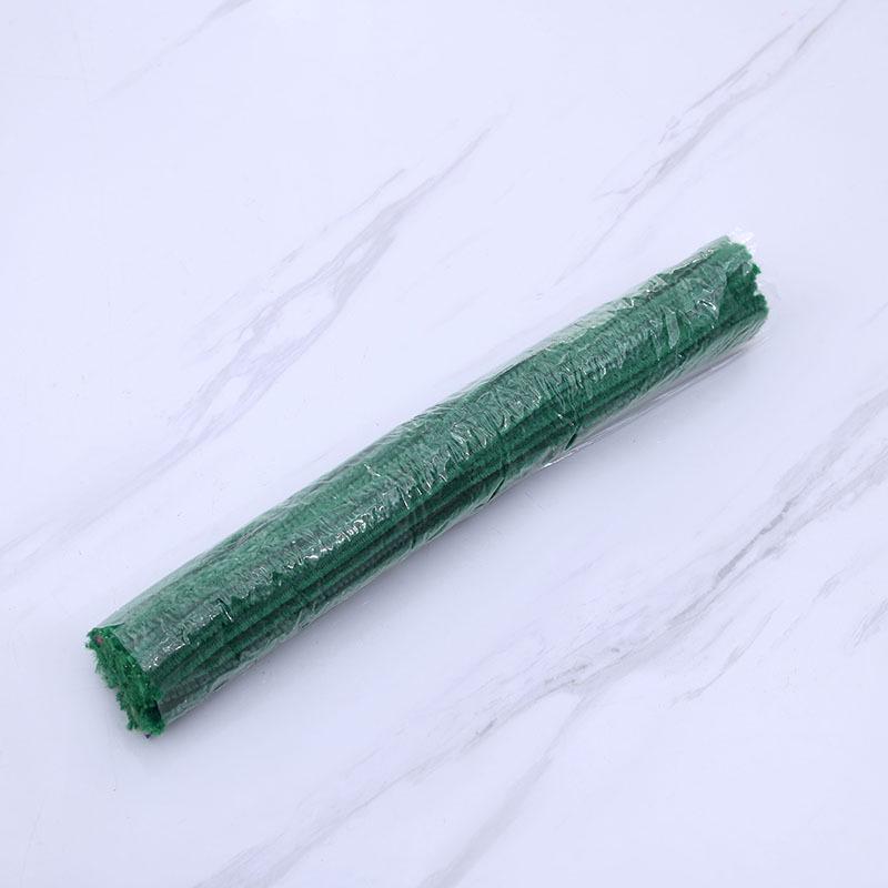 Chenille Stems Twist Sticks DIY Craft Pack for Kids - Solid Color Plush Strips