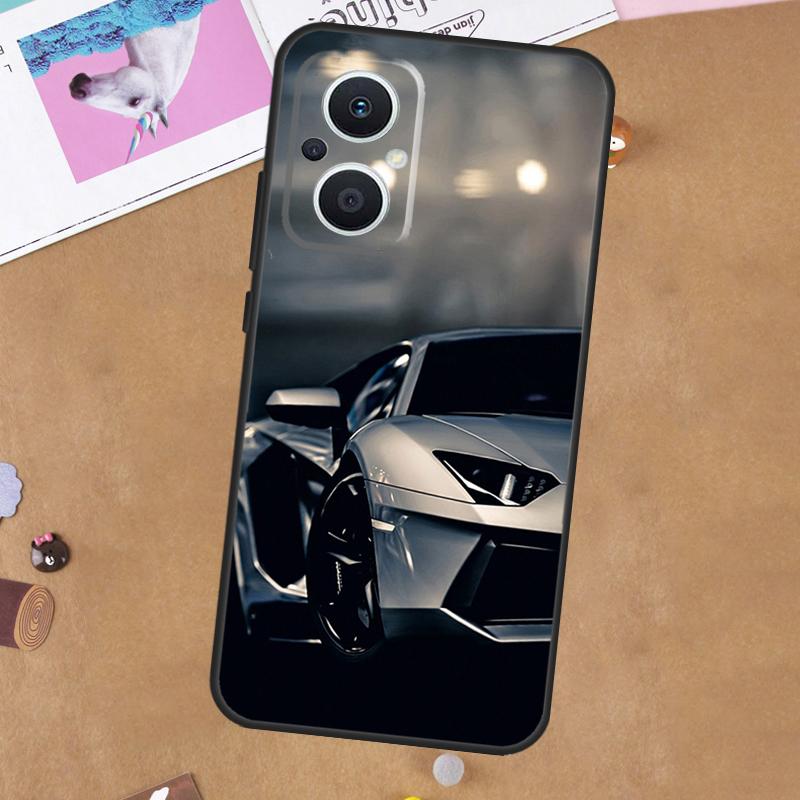 Sport Cars Male Men Case For OPPO Reno 12F 13F 14F 11F 8T 7 8 10 11 12 13 14 Pro OPPO Find X6 X5 X8 Pro Cover