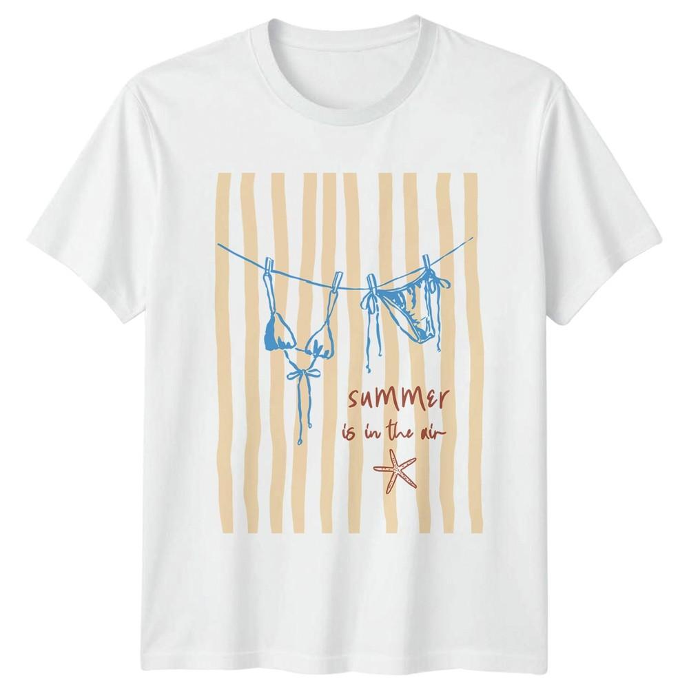 Summer Is In The Air Unisexs TShirt Beach Lifestyle Summer Gift For Her S